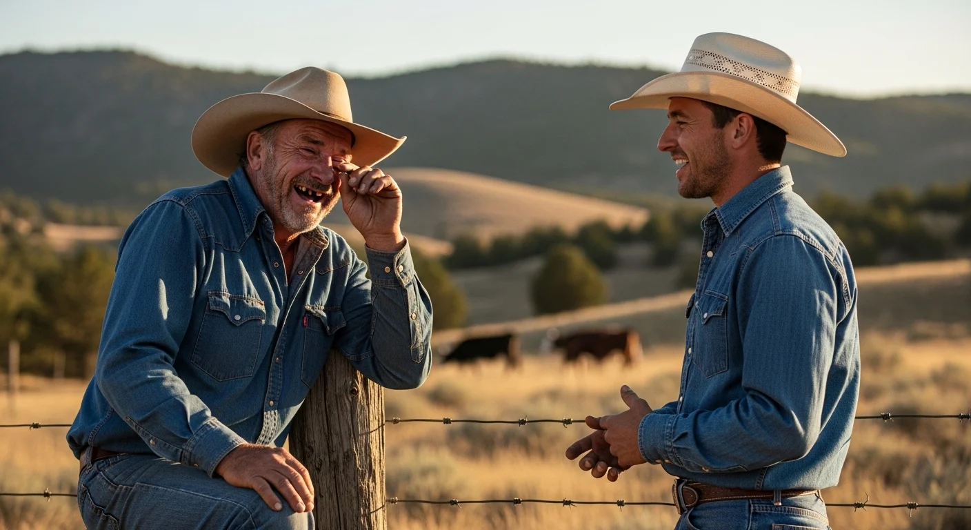 Caption-Ready Ranch Jokes 📱