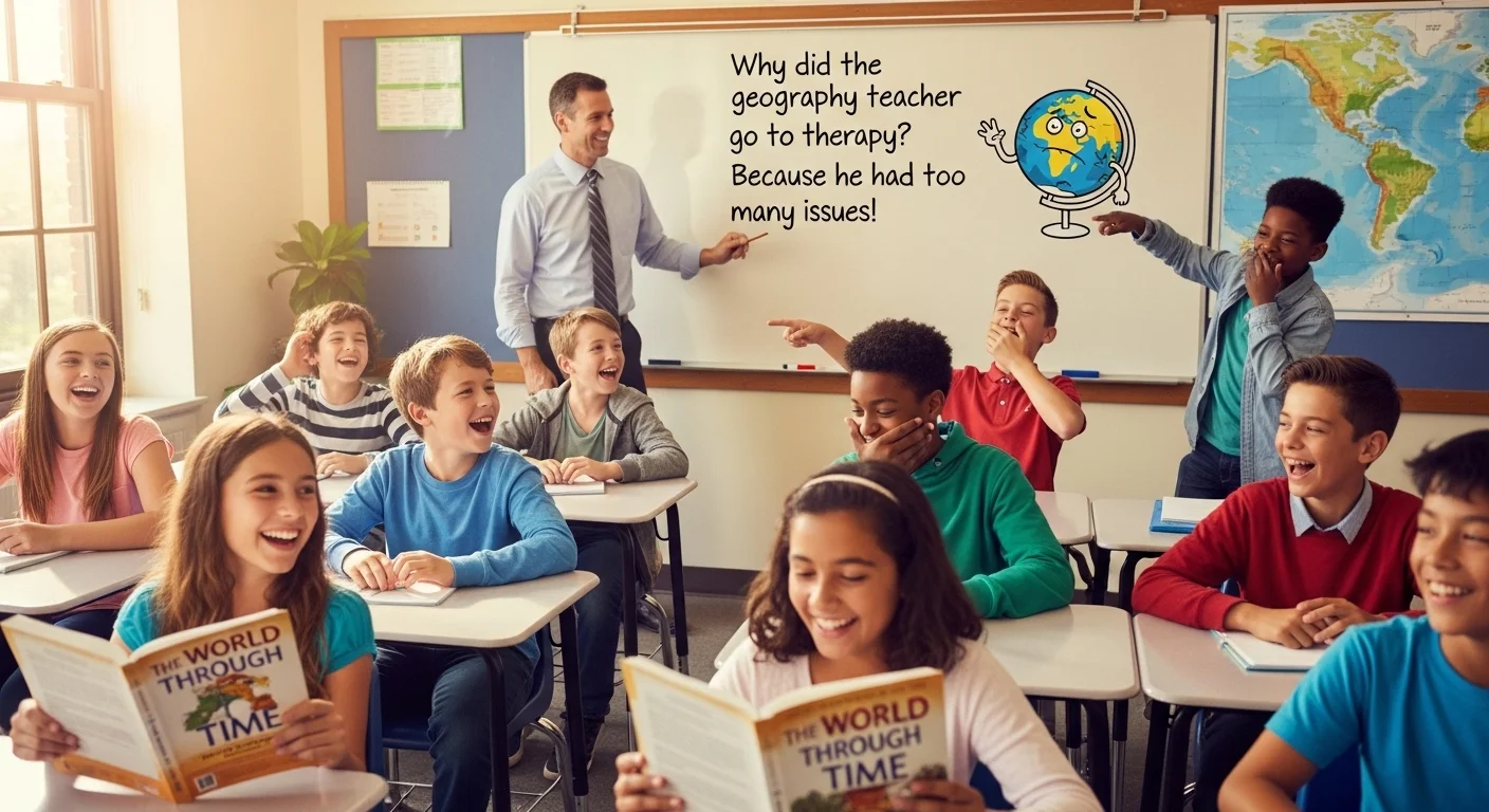 Caption-Ready Social Studies Jokes 📱