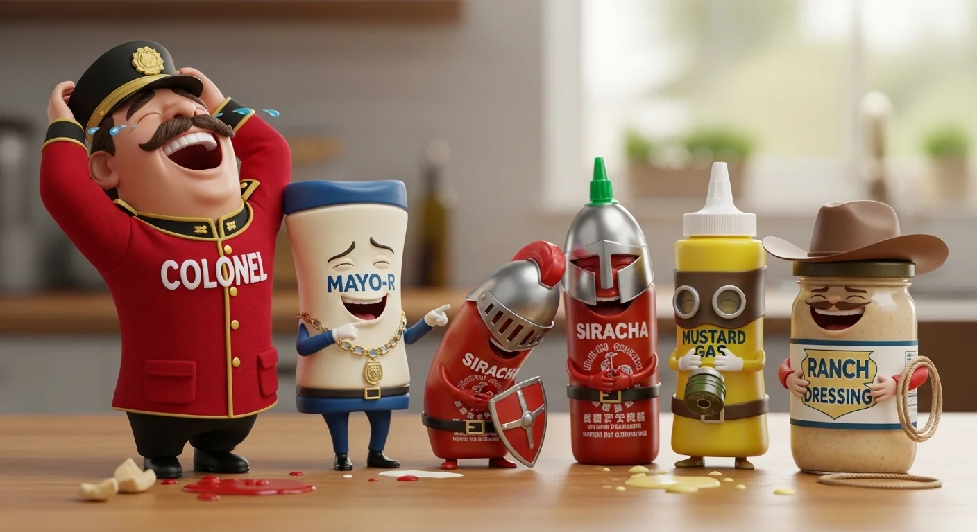 Classic Condiment Puns 🍅😂