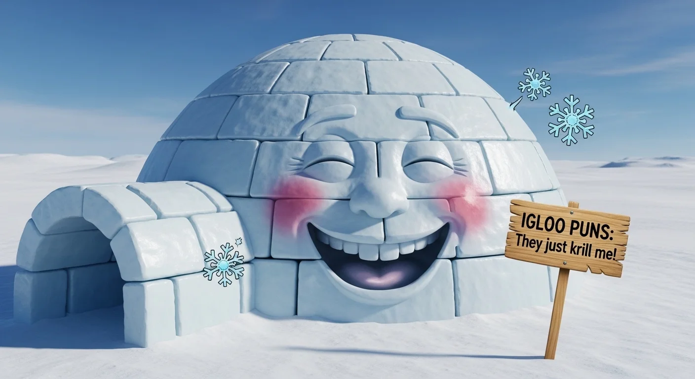 Classic Igloo Puns 🏠❄️