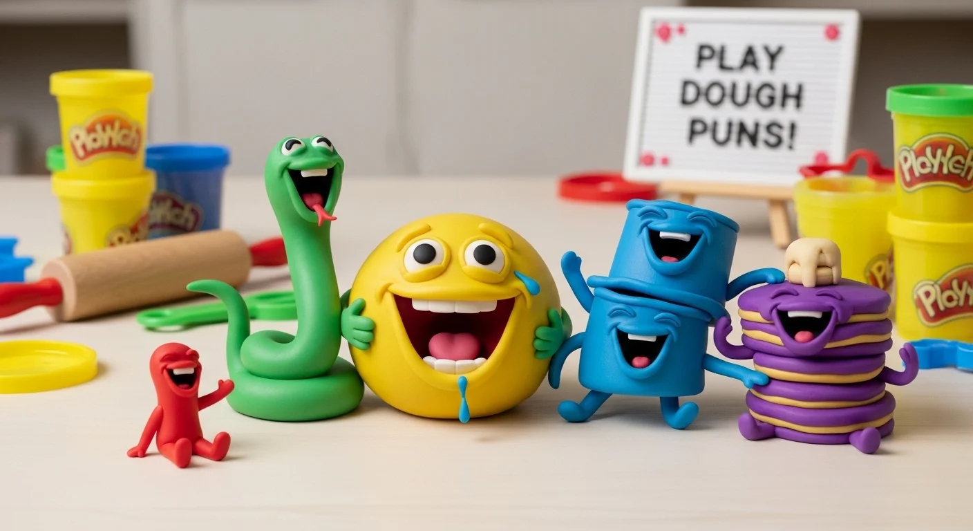 Classic Play Dough Puns 😂