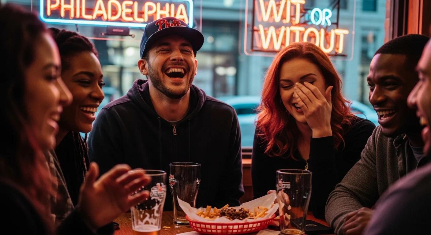 Clever Wordplay Philly Jokes 🧠🧀