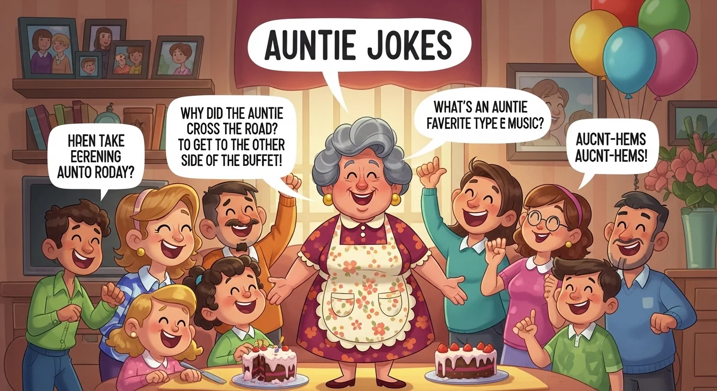Funny Auntie Jokes 😂👩‍🦳