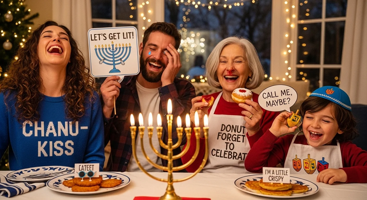Funny Chanukah Puns That’ll Make You Laugh 😂