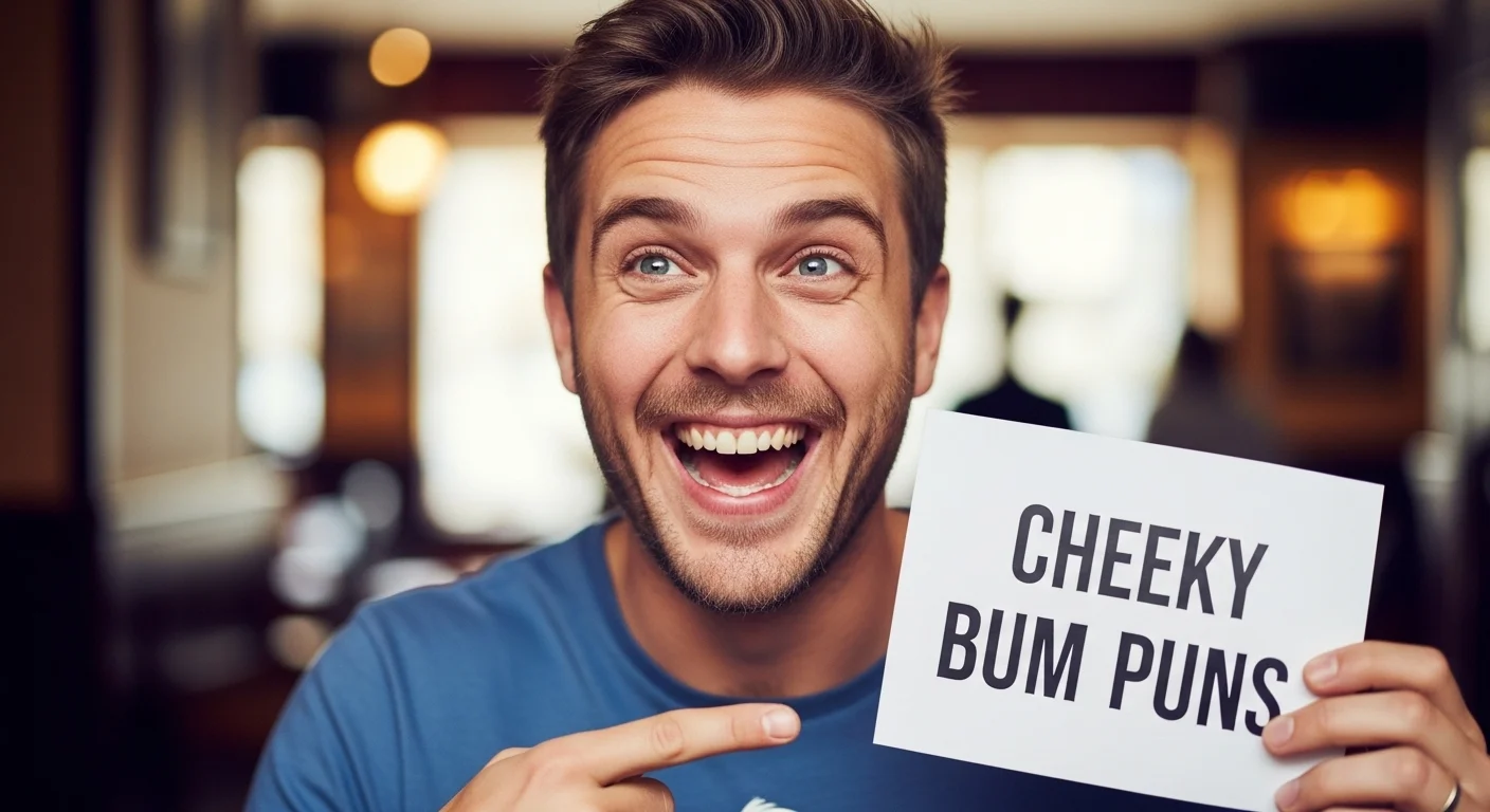 Funny Cheeky Bum Puns 😂