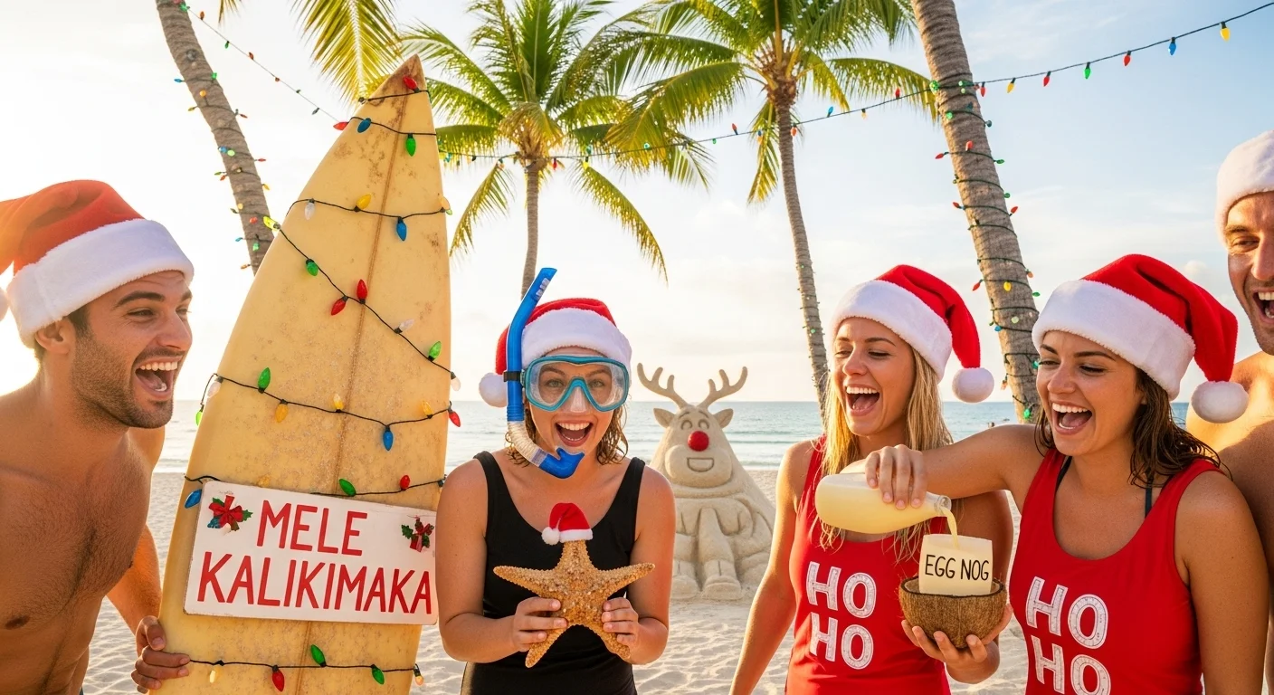 Funny Christmas Beach Puns 😂🏖️