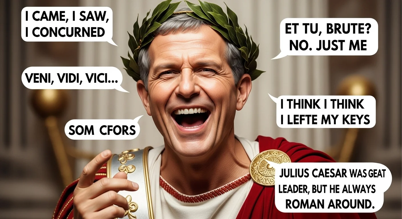 Funny Julius Caesar Puns 😂