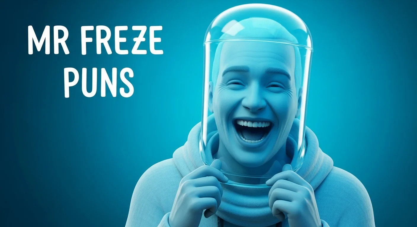 Funny Mr. Freeze Puns 😂