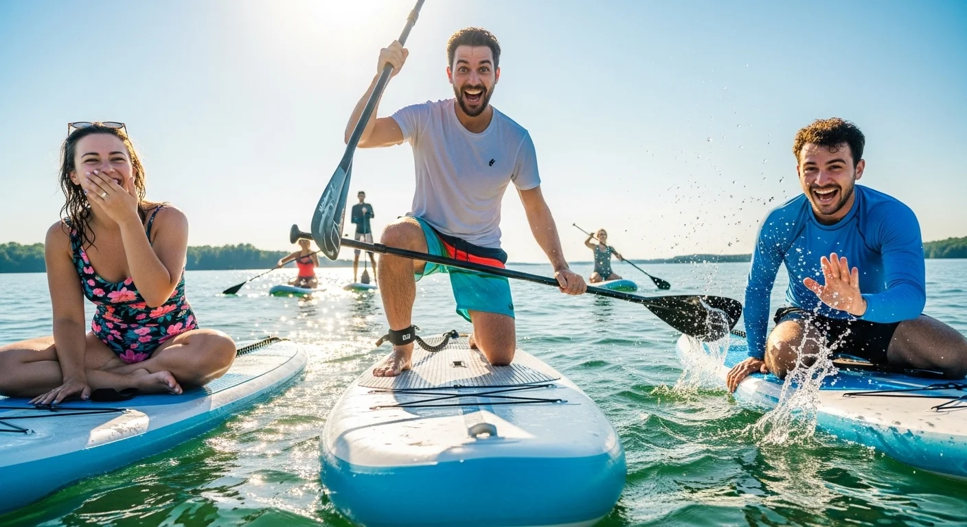Funny Paddleboarding Puns That’ll Make You Laugh 😂