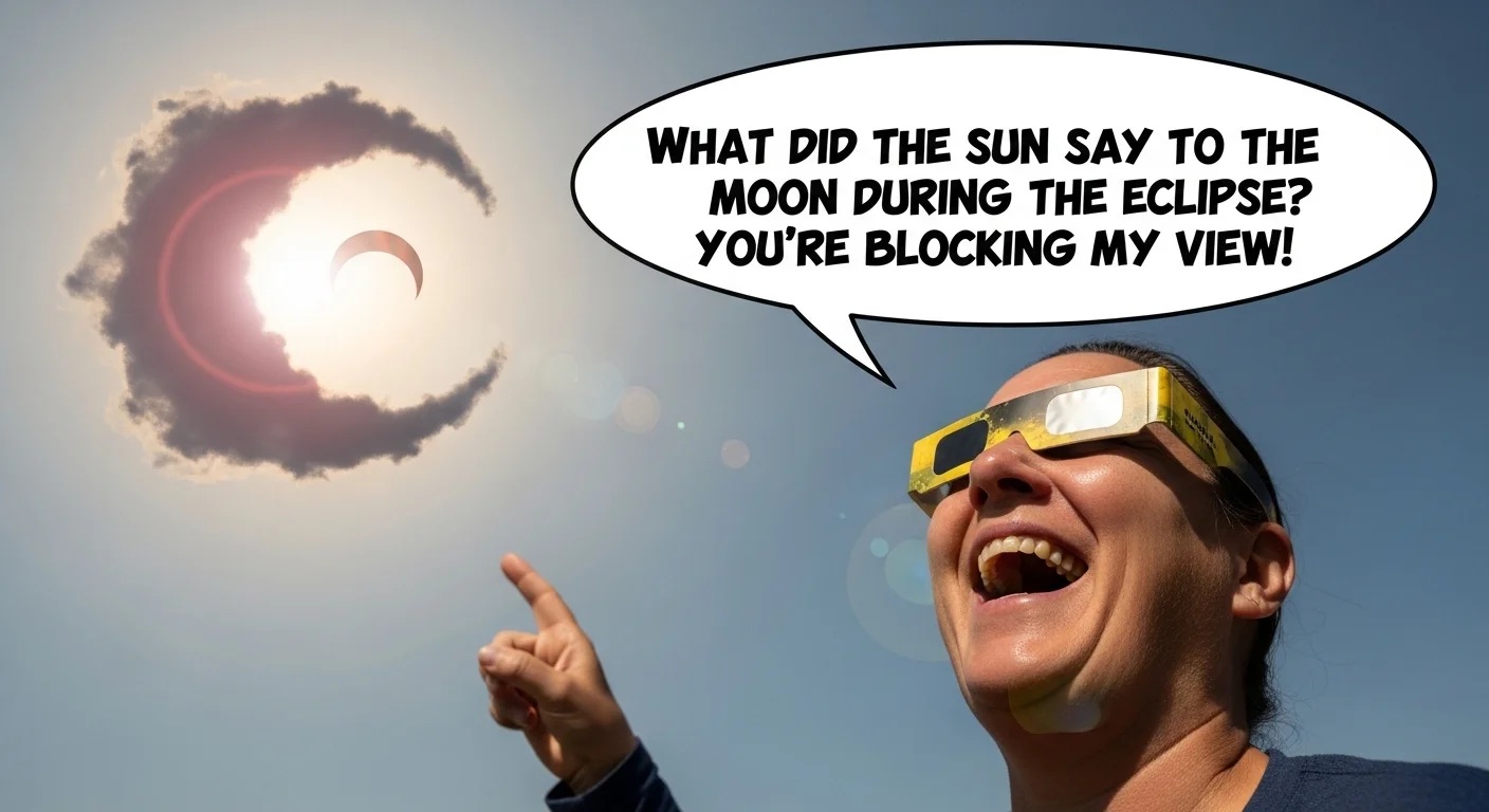 Funny Solar Eclipse Puns 😂