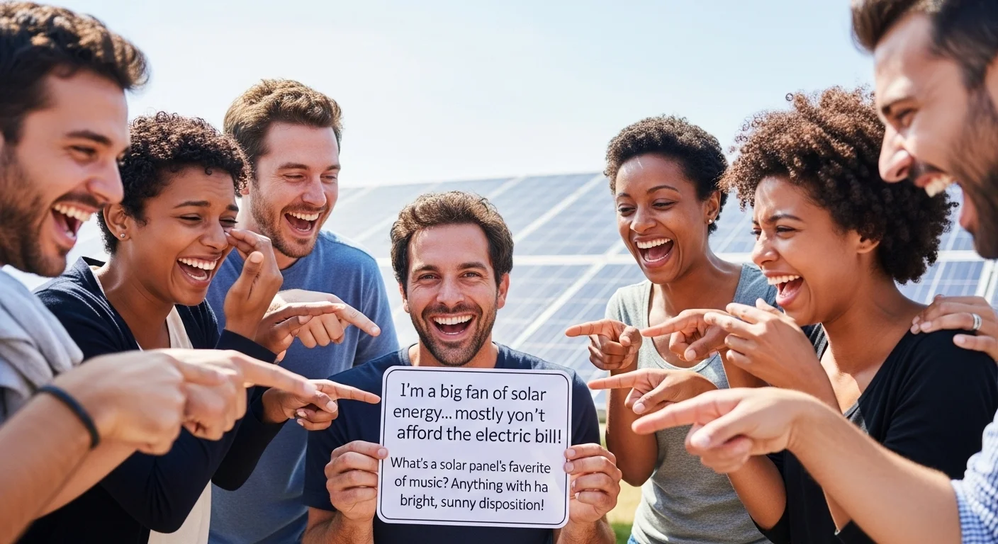 Funny Solar Power Jokes 😂