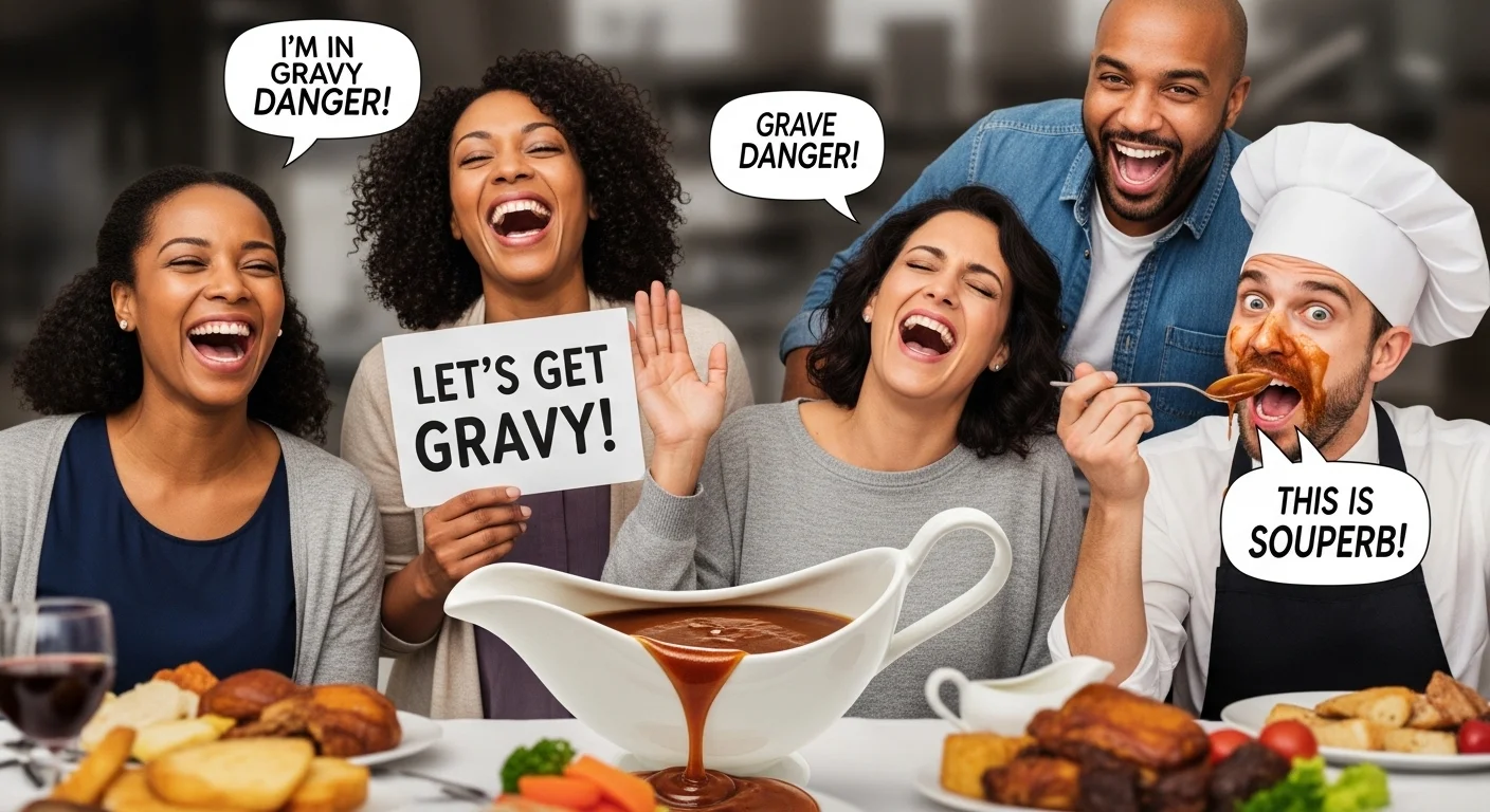 Random & Silly Gravy Puns 🤪