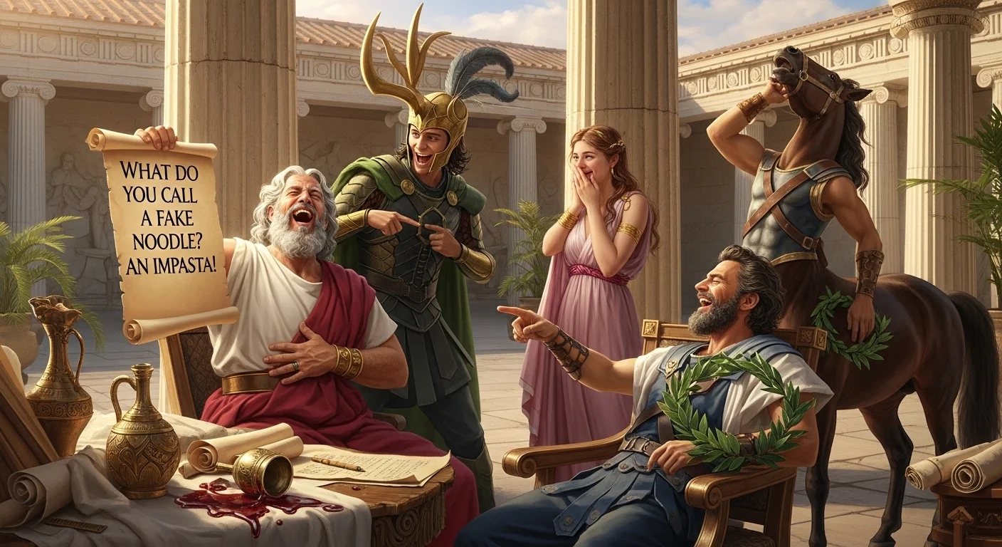 Random & Silly Mythology Puns 🤪