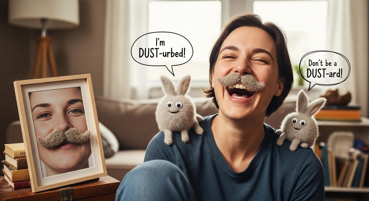 Relatable Everyday Dust Puns 😄