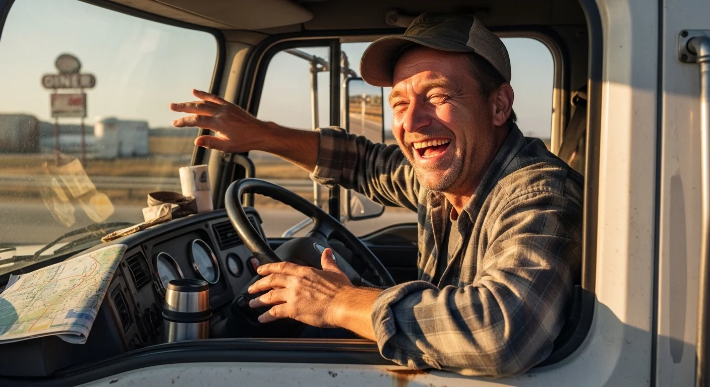 Short Lorry Driver One-Liners ⚡