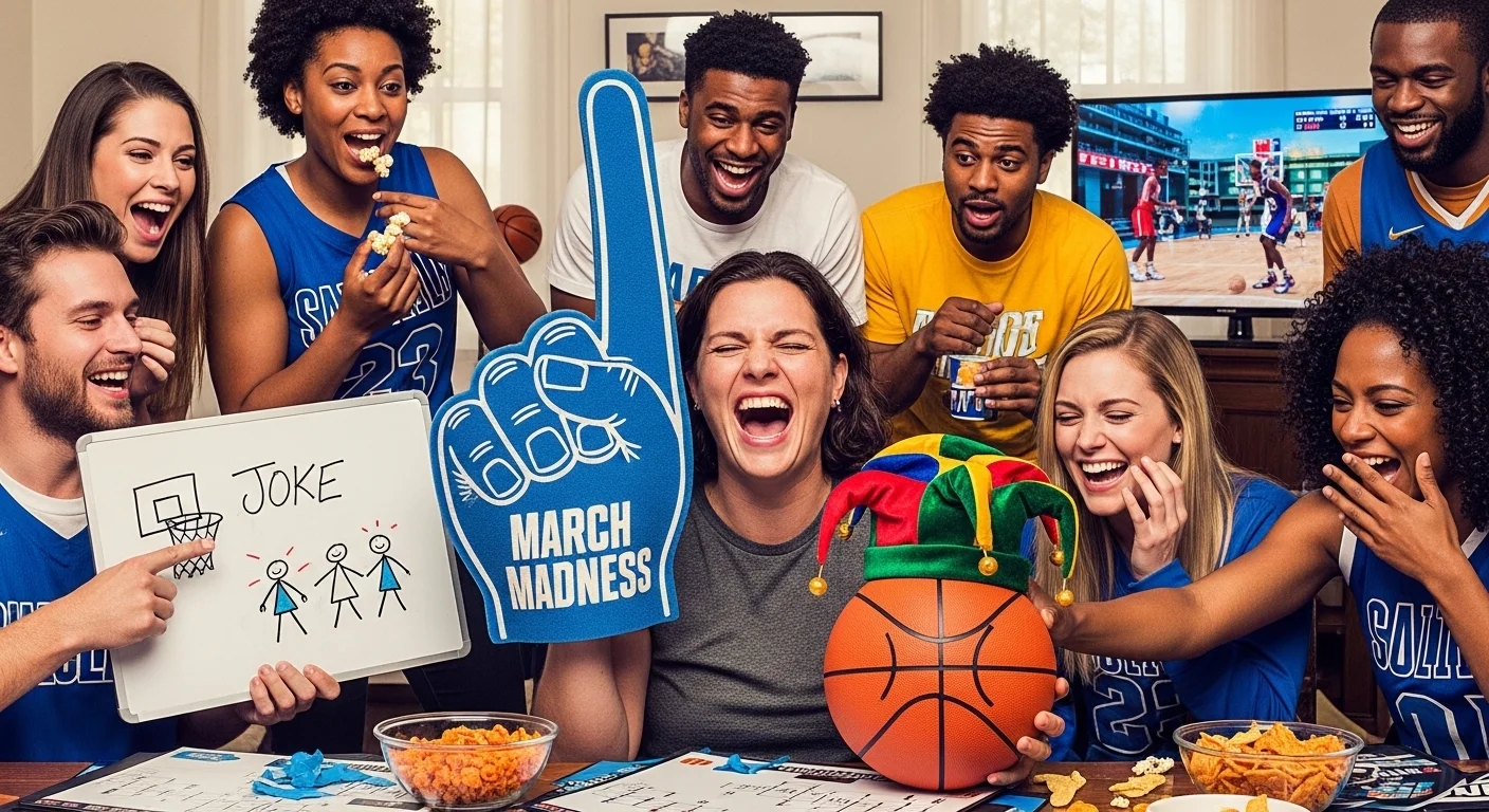 Short March Madness One-Liners ⚡