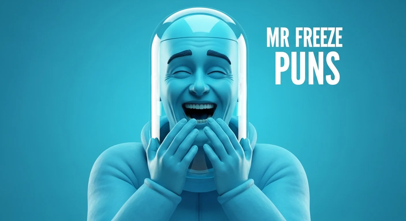 Short Mr. Freeze One-Liners ⚡