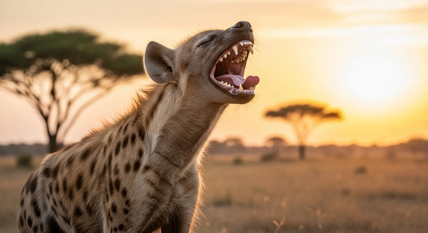 Short One-Liner Hyena Puns ⚡