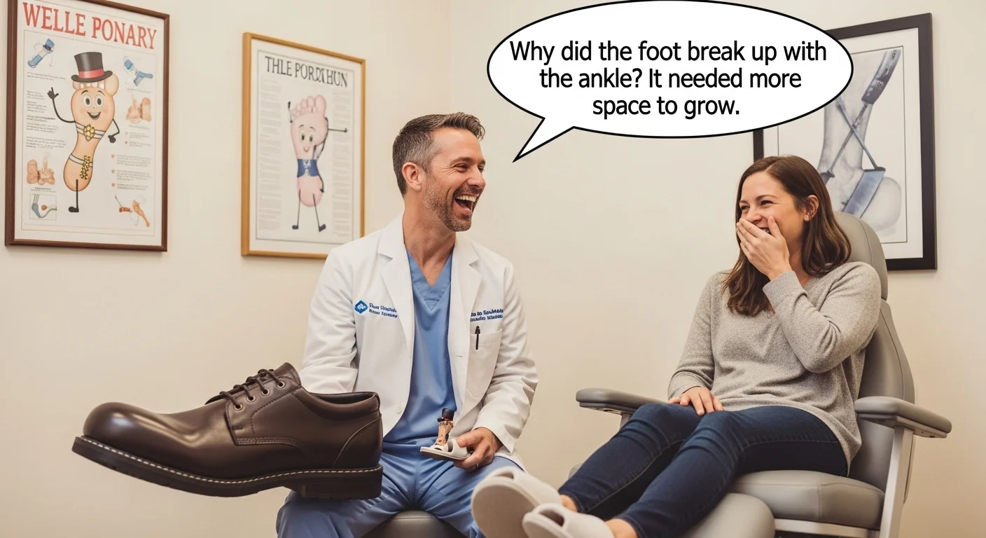Short Podiatry One-Liners ⚡