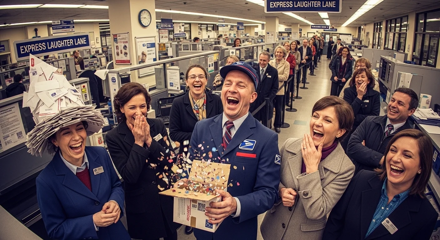 Short Post Office One-Liners ⚡