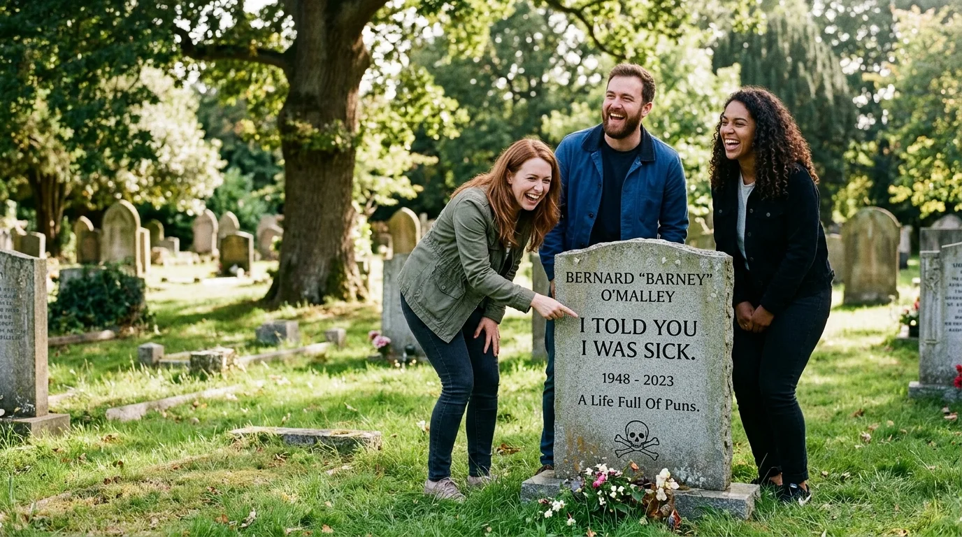 Classic Gravestone Puns 🪦