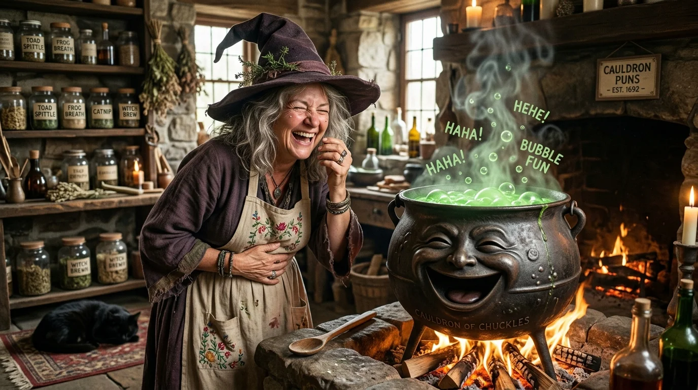 Funny Cauldron Puns 😂
