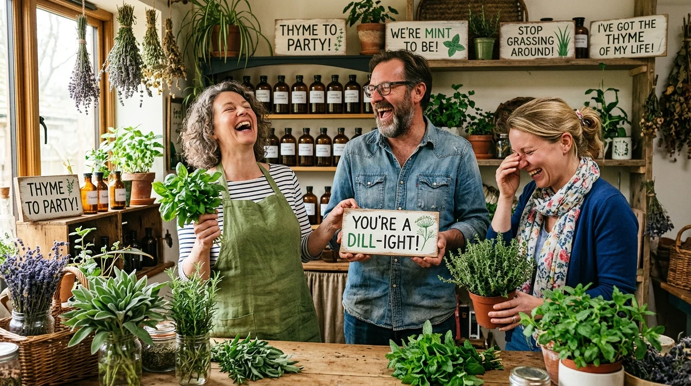 Funny Herbal Puns 😂