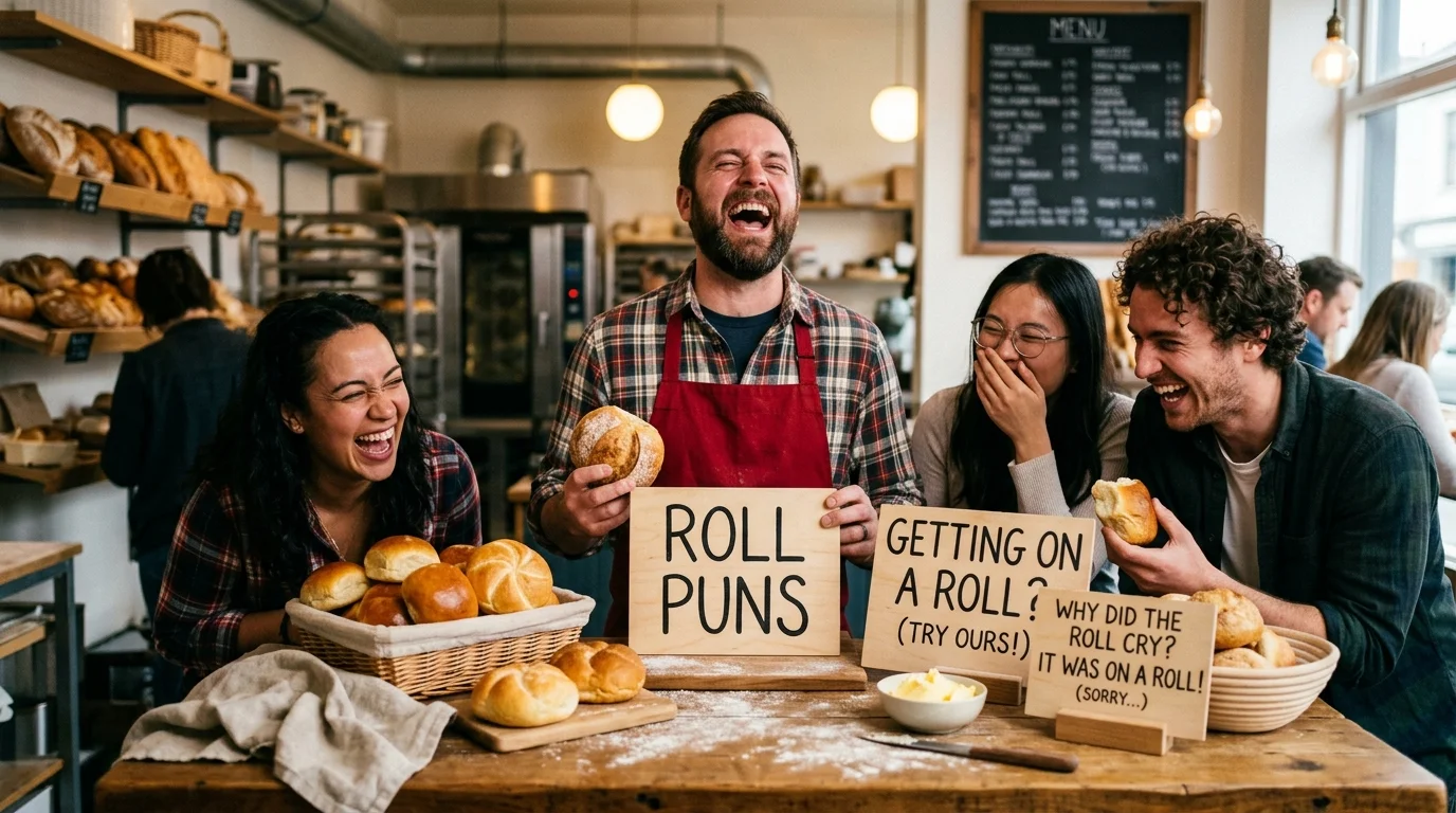 Funny Roll Puns 😂