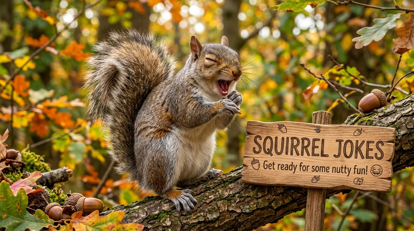 Funny Squirrel Jokes 😂