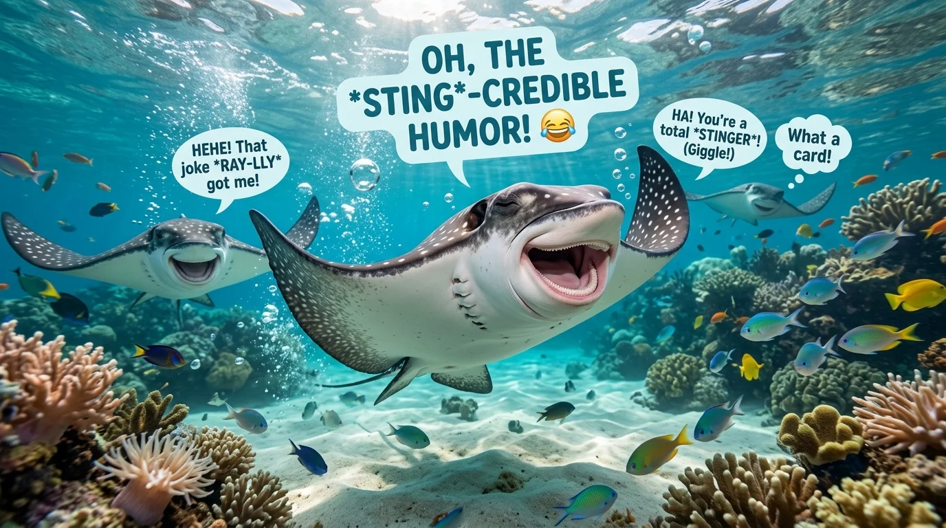 Funny Stingray Puns 😂