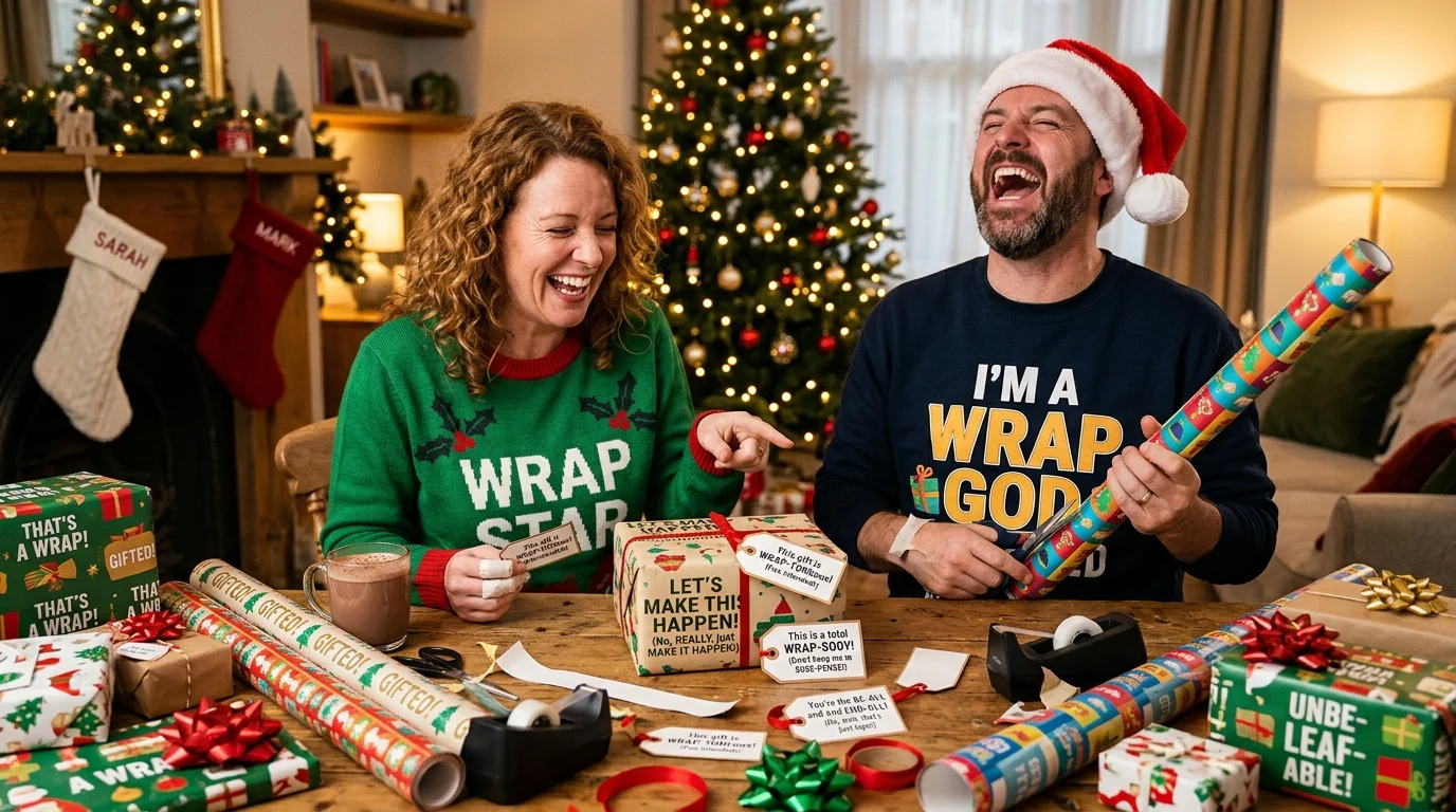 Funny Wrapping Puns 😂