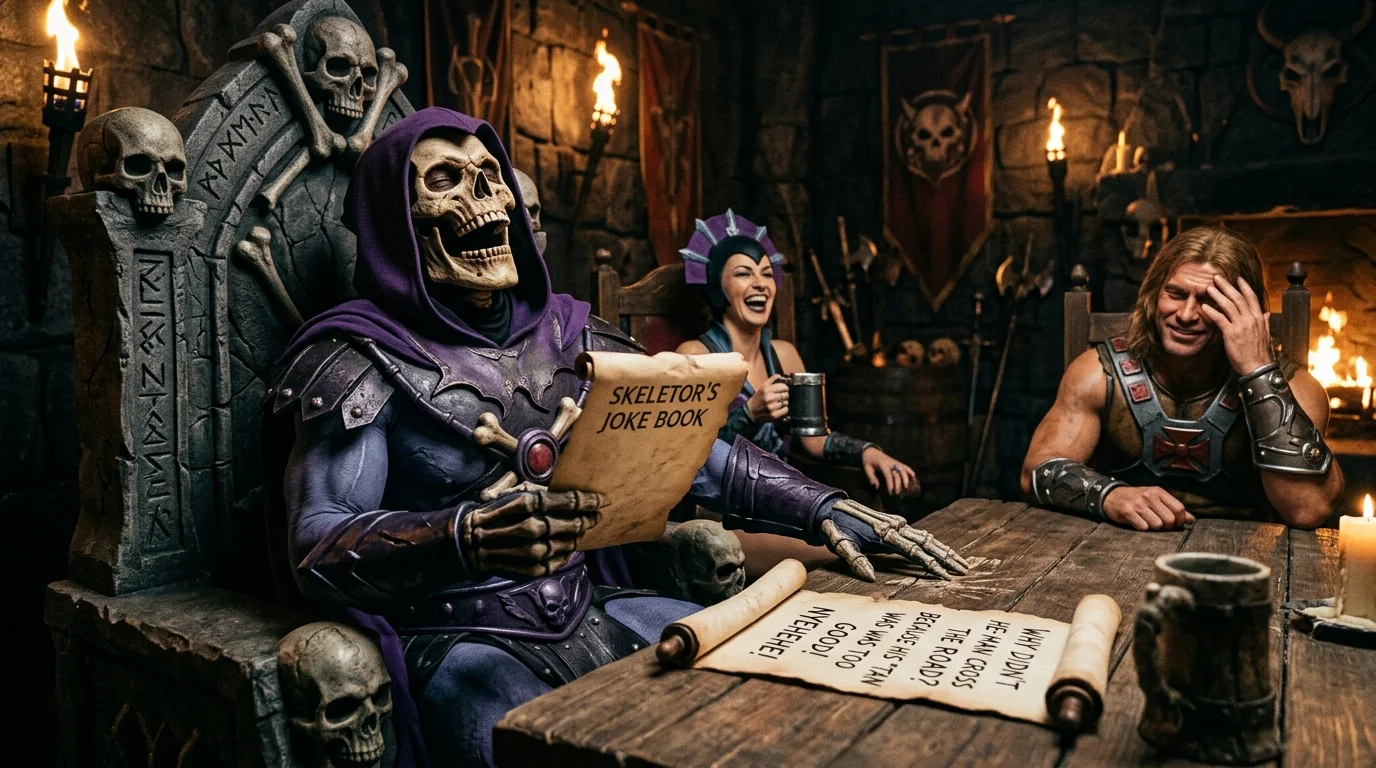 Kid-Friendly Skeletor Jokes 🧒