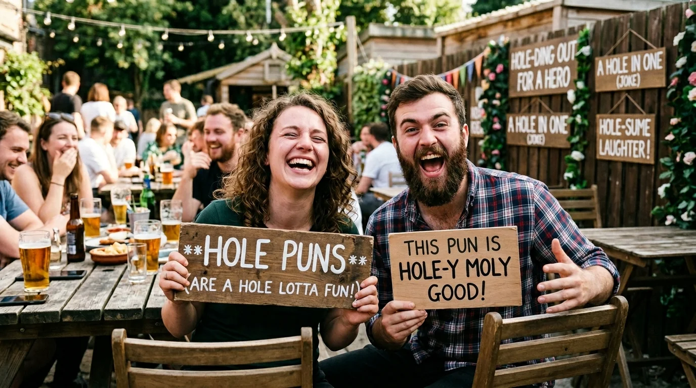 Slightly Edgy Hole Puns 😜