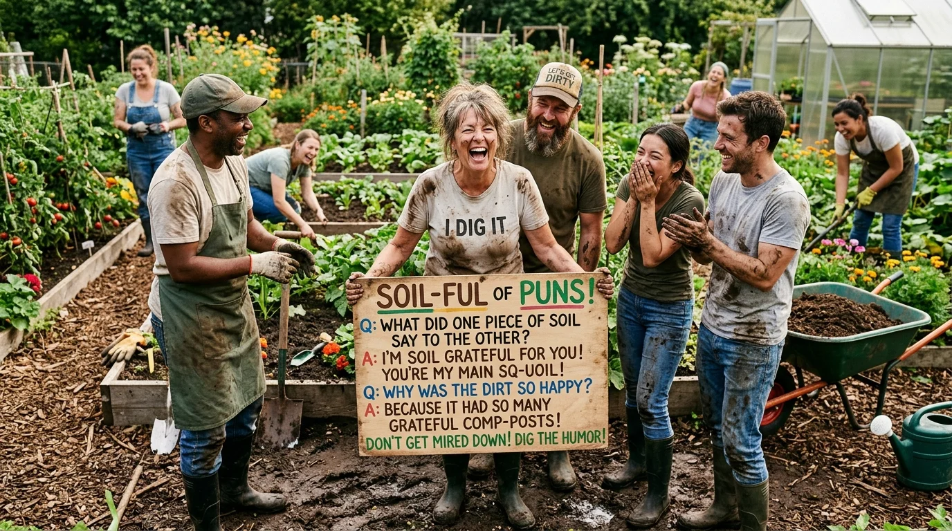 Slightly Edgy Soil Puns 😜