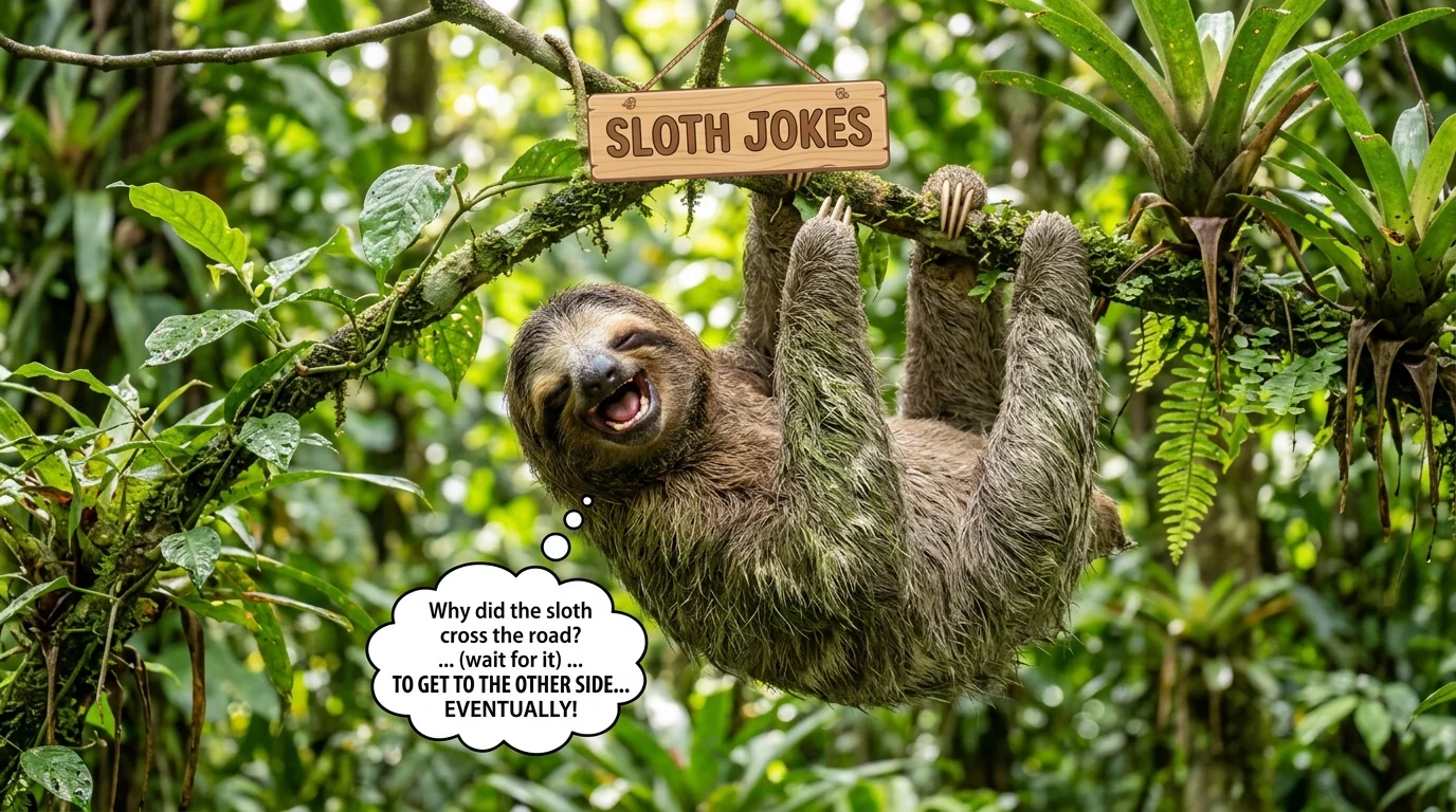 Sloth Chaos One-Liners 🤪