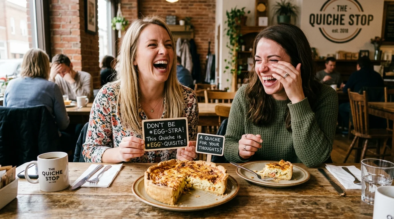 🥧 Classic Quiche Puns