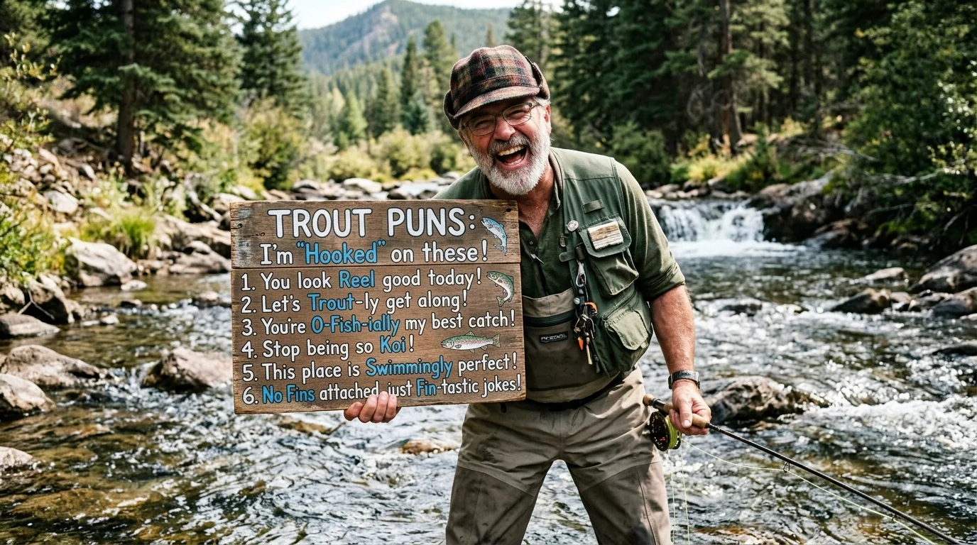 🧒 Kid-Friendly Trout Puns