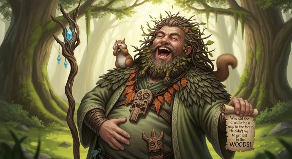 Druid Puns