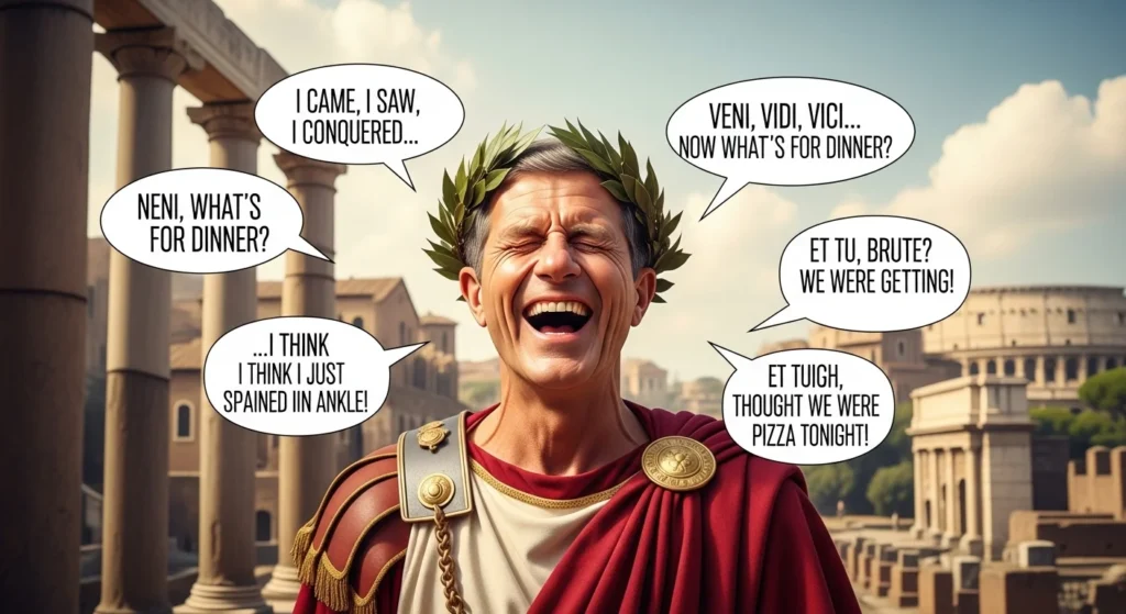 Julius Caesar Puns