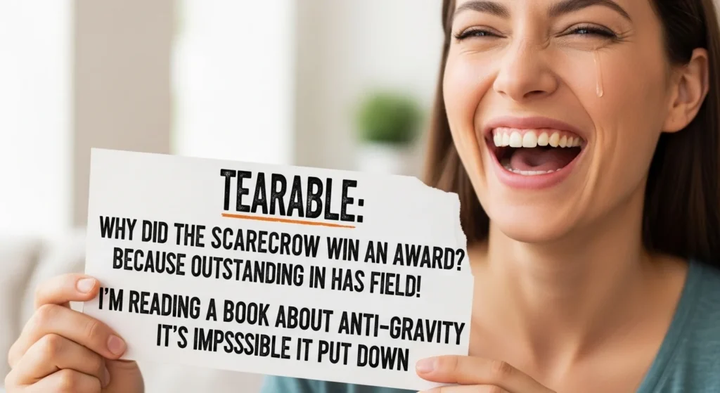 Tearable Puns