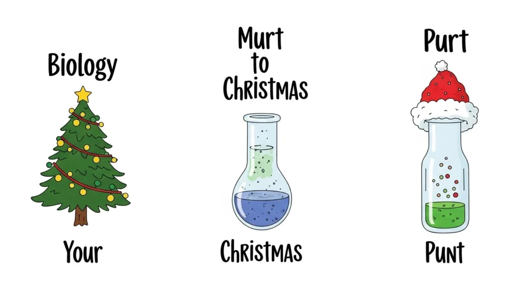 biology christmas puns