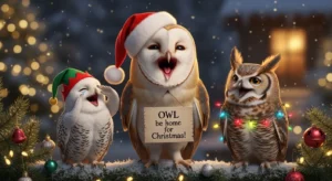owl christmas puns