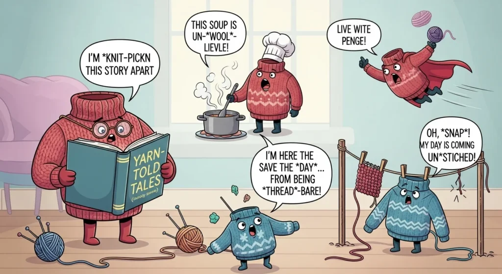 sweater puns