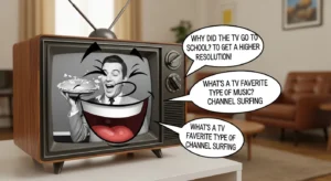television jokes