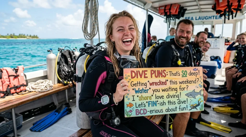 Diving Puns