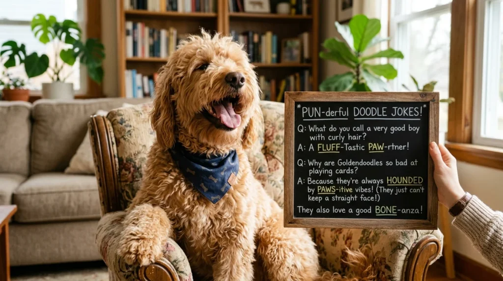 Goldendoodle Puns