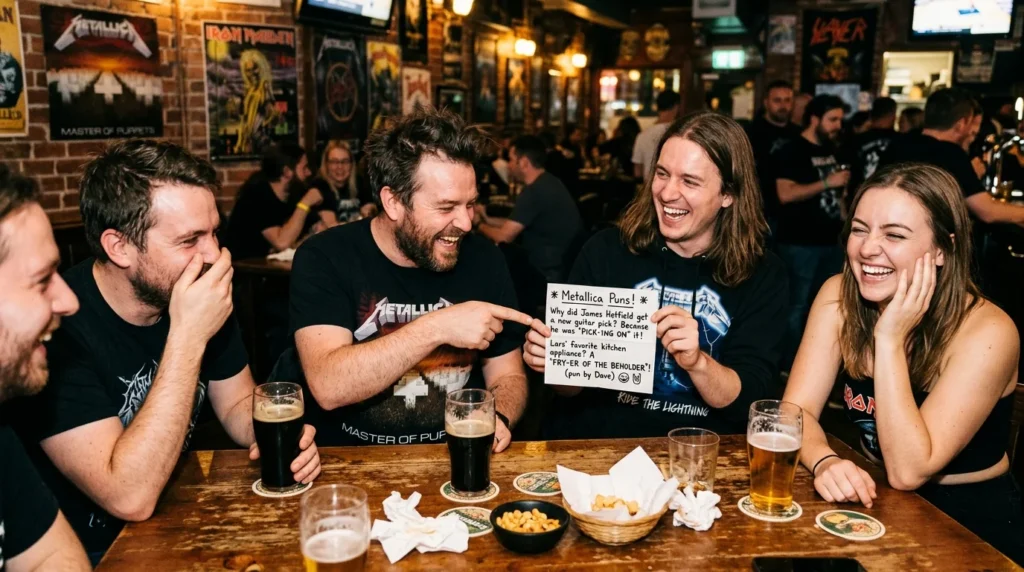 Metallica Puns