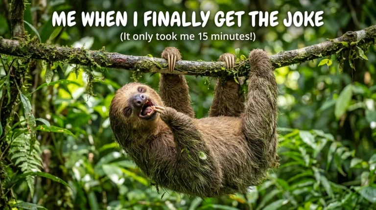 Sloth Jokes